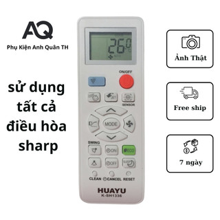 ( Đa năng )  điều khiển điều hòa SHARP┃Remote máy lạnh SHARP ( SỬ DỤNG CHO TẤT CẢ CÁC LOẠI ĐIỀU HÒA SHARP )