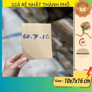 Hộp giấy P15 size 10x7x16 cm, thùng carton gói hàng Everest