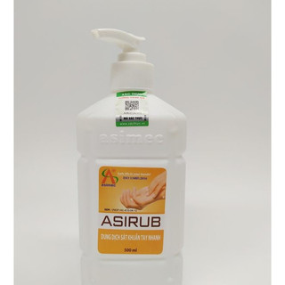Nước rửa tay khô Asirub chai 500ml-Hàng chính hãng công ty
