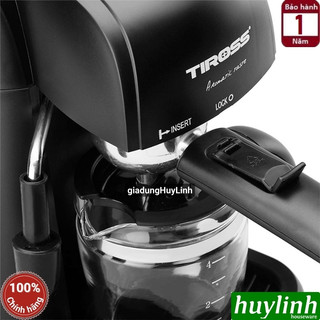 Máy pha cà phê Tiross TS620 - Công suất 800W - Max 4 bar