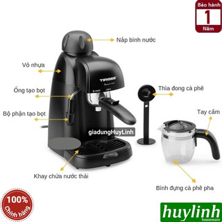 Máy pha cà phê Tiross TS620 - Công suất 800W - Max 4 bar