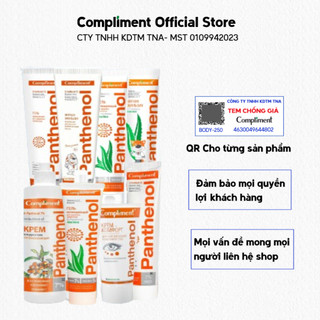 Kem dưỡng Panthenol Compliment phục hồi, làm dịu da 75ml