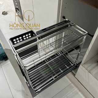  Giá Đựng Dao Thớt Đa Năng Giá để gia vị dao thớt đa năng inox 304 chống han gỉ  ray giảm chấn CHÍNH HÃNG GEMANIVN 