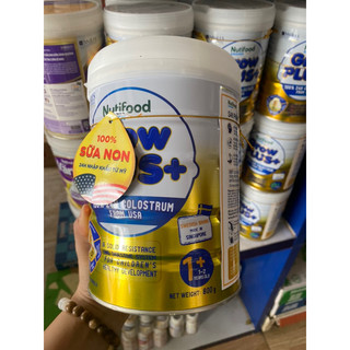 Sữa bột Nutifood Growplus vàng1+ ,2+800g
