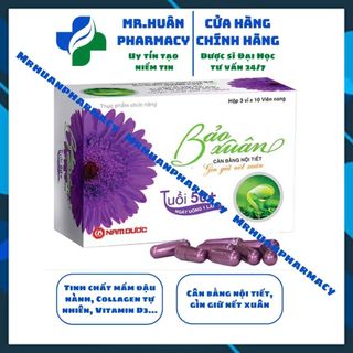 Bảo Xuân Tím 50+ - Cân bằng nội tiết, gìn giữ nết xuân