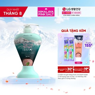 Kem đánh răng hương bạc hà mát lạnh chứa muối hồng Himalaya PinkSalt Icemint 285g