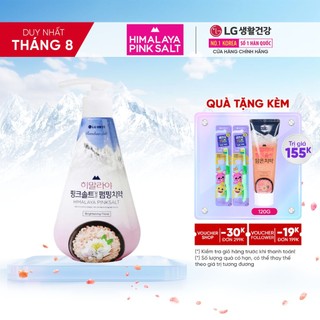 Kem đánh răng dạng vòi Himalaya PinkSalt- Hương Hoa Bạc Hà -Trắng Răng 285g