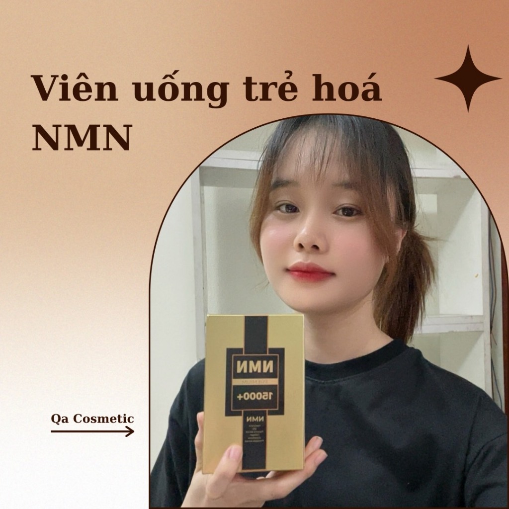 Viên uống trẻ hóa da cao cấp NMN 12000+ Premium 60 viên