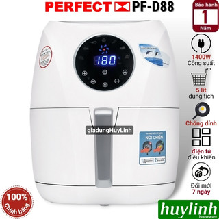 Nồi chiên không dầu điện tử Perfect PF-D88 - 5 lít