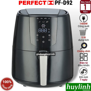 Nồi chiên không dầu điện tử perfect pf-d92 - d88- pf-335- 5 lít