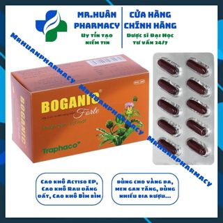 Boganic Traphaco - Viên uống hỗ trợ bổ gan