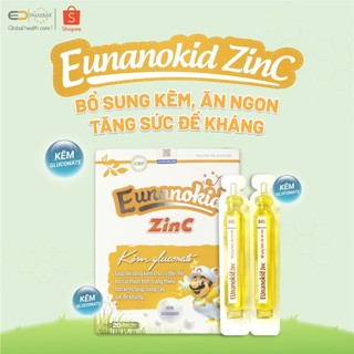Kẽm giúp bé ăn ngon hấp thu tốt Eunanokid Zin C tăng sức đề kháng cho trẻ