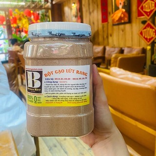 BỘT GẠO LỨT giảm cân BROWN RICE rang tay (hũ 800gr)