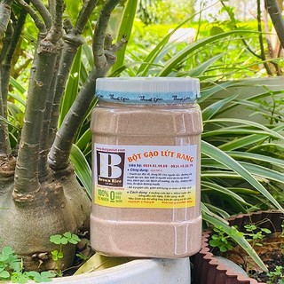 BỘT GẠO LỨT giảm cân BROWN RICE rang tay (hũ 800gr)