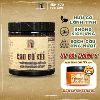 Cao Ủ Bồ Kết Cô Đặc - Dầu Gội Bồ Kết Thảo Mộc giúp sạch da đầu mượt ngăn gãy rụng gàu kích thích mọc tóc Nhà Cô Ba