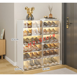 TỦ NHỰA ĐỂ GIÀY DÉP KIỂU MỚI 12 Ô (chia ô) ĐỂ ĐƯỢC 24 ĐÔI GIÀY.