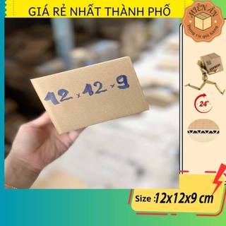 Hộp giấy P21 size 12x12x9 cm, thùng carton gói hàng Everest