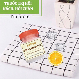 Lọ 100gr bột phèn chua chưng cất siêu mịn