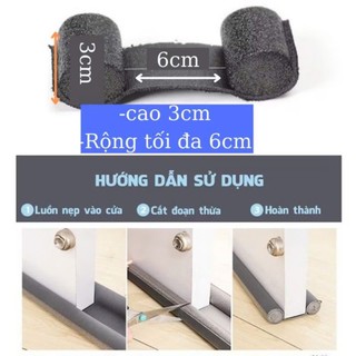 Nẹp xốp chắn khe cửa