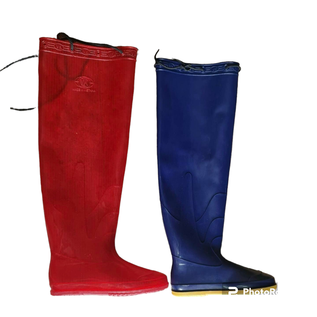 Ủng cấy Vĩnh Ký size 35-43 đế màu vàng cứng dày dặn, ủng đi cấy, ủng lội nước, ủng vk