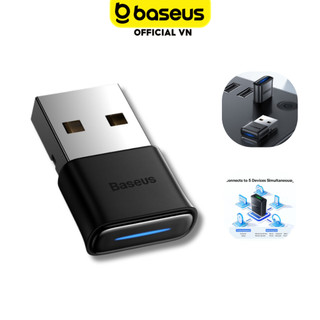 Đầu chuyển đổi Bluetooth 5.0 Baseus BA04 mini - Bộ thu USB âm thanh loa không dây máy tính / laptop ...
