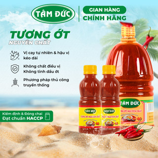 Tương ớt phở Tâm Đức nguyên chất chai 250ml / 1L thơm ngon cay nồng vị phở