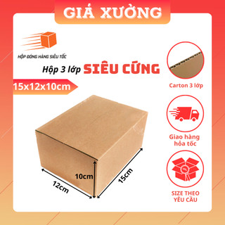 15x12x10 1 Hộp carton đóng hàng