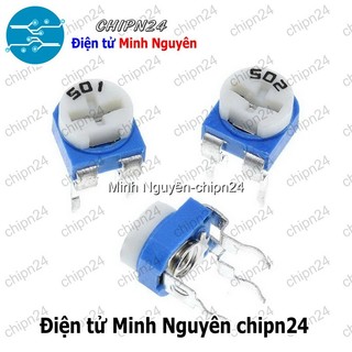 [5 CHIẾC] (KG2) Biến trở cúc áo RM065 (100R/200R/500R/1K/10K/100K/1M/2K/20K/200K/2M/5K/50K/500K tam giác) - [Chọn Loại]