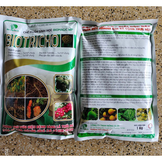 Chế phẩm sinh học Nấm đối kháng Trichoderma , nấm ủ phân hữu cơ và kiểm soát bệnh túi 1kg