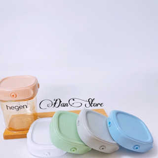 Nắp trữ sữa hegen màu Trắng/ Xanh/ Hồng/ Ghi chính hãng, nắp đậy bình hegen