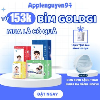 Combo 2 Bịch Bỉm Goldgi Cao Cấp/X5/Eco Đủ Size NB/S/M/L/XL/XXL | Applenguyen94