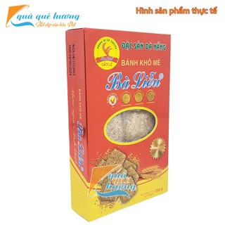 Bánh khô mè bà liễu cẩm lệ hộp cao cấp 250g - đặc sản đà nẵng làm quà