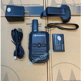 Máy bộ đàm motorola c1, thiết kế nhỏ gọn , loa siêu to , pin dung lượng cao, có chức năng khóa kênh, bảo hành 12 tháng