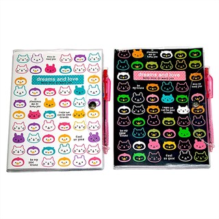 [MUA SỈ GIẢM 10%] Sổ viết cầm tay có bìa nhựa nút lớn, kích thước (16x22)cm (1 cuốn)