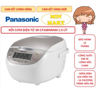 Nồi Cơm Điện Tử Panasonic 1.0L - 1.8L: Cam Kết Chính Hãng, Hàng Mới Đập Hộp, Bảo Hành 12 Tháng