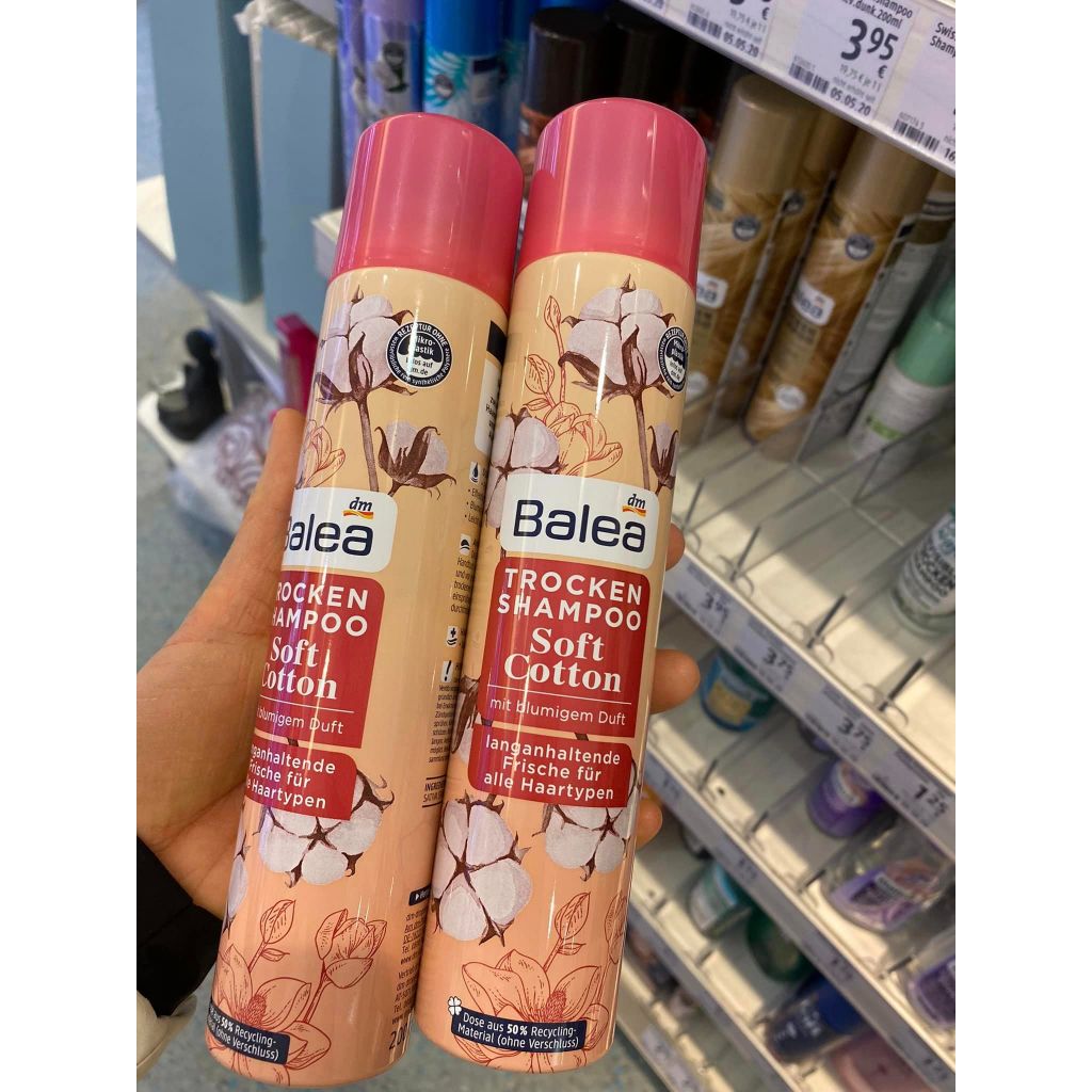 ( HÀNG CHUẨN ĐỨC)DẦU GỘI KHÔ BALEA