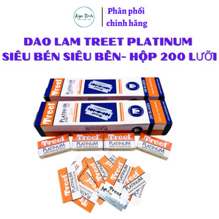 Dao lam treet platinum siêu bén hộp 200 lưỡi