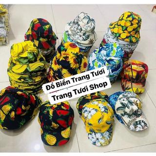 NÓN ĐI BIỂN , MŨ ĐI BIỂN NAM NỮ NHÓM GIA ĐÌNH MẪU CHUỐI , DƯA HẤU , DỨA THƠM TAI BÈO & NÓN KẾT TRANG TƯƠI SHOP