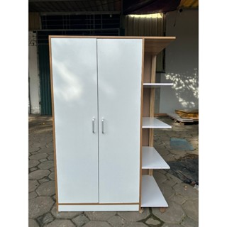 Tủ Quần Áo Gỗ MDF Chắc Chắn Dễ Lắp Ráp, Tủ Quần Áo KỆ 80x45x120cm