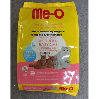 Thức ăn cho mèo mang thai và mèo con tập ăn Me-o [400gr]
