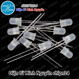 [50 CON] Led Đục 5mm (Đỏ/Vàng/Xanh Lá/Dương/Trắng/Cam) - [Chọn Loại]