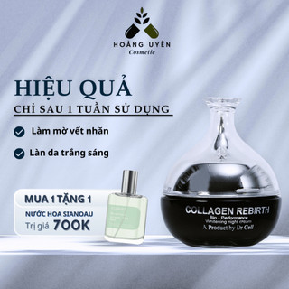 Kem dưỡng da ban đêm collagen rebirth 30g dr cell, giúp mờ nếp nhăn, chống lão hóa, dưỡng da trắngmịn
