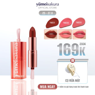Son Thỏi Yumeisakura Lì Mịn, Siêu Dưỡng, Chống Nắng Chuẩn Nhật Chotto Matte 3.5g