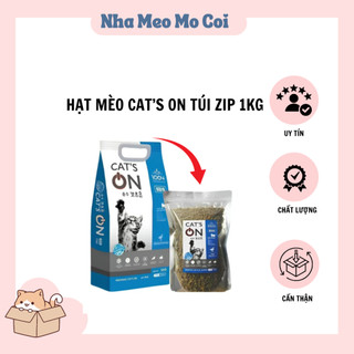Thức ăn khô hạt mèo CAT'S ON  chiết lẻ 1kg (túi zip)