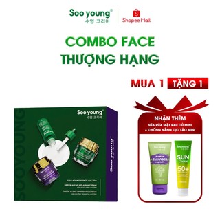 Combo face thượng hạng meso lục tảo - sooyoung 10gr