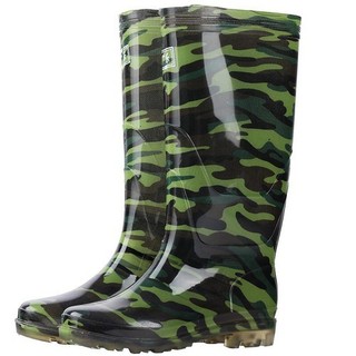Ủng bảo hộ lao động màu xanh đế cứng size 39-43, ủng cao su lao động