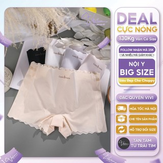 Quần váy big size nữ - Quần lót nữ bigsize mặc trong váy - Quần lót nữ bigsize Su Lạnh Siêu mát Size tới 100KG - Mã N12