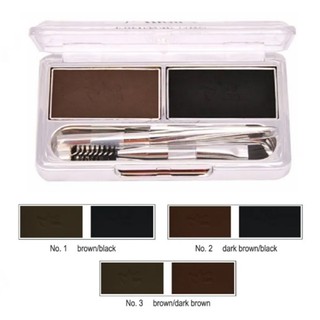 Bột kẻ mày 2 ngăn Mira Eyebrow Cake Hàn Quốc 7g