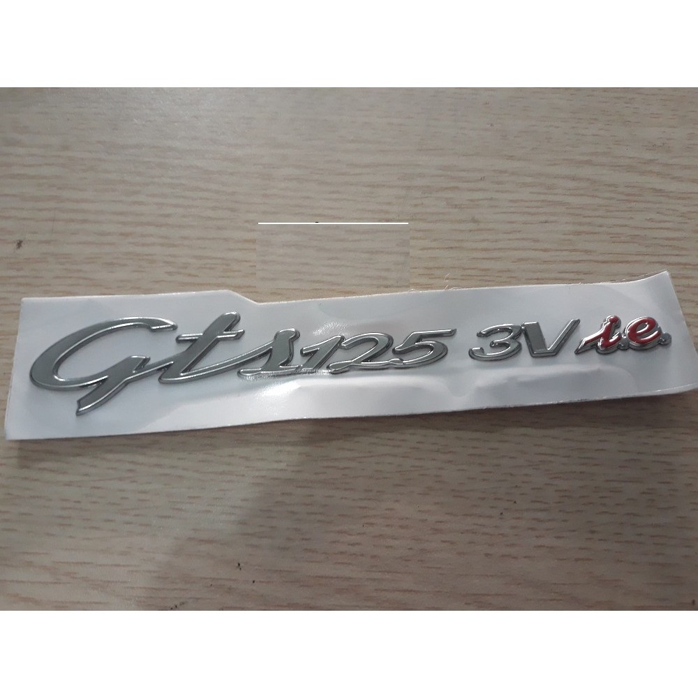 Bộ tem Vespa GTS chính hãng