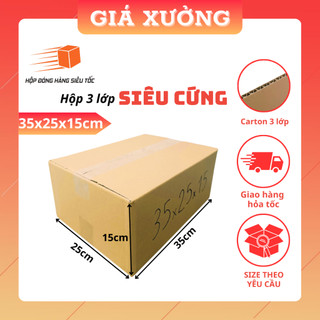 1 hộp carton 35x25x15
